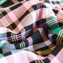 TARTAN CHECK CLUELESS 65% POLY 35% VISCOSE 145cm WIDE 220 GSM