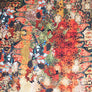 MOROCCAN COLLAGE - VISCOSE - RUST