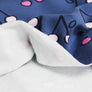 BRUSHED SWEATSHIRT FABRIC - CHERRY DOODLE
