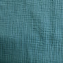 DOUBLE GAUZE COTTON THE DRESSMAKER FABRICS BLACK - WHITE - TEAL - DUCKEGG - RUST - OLIVE -