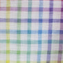 MULTI COLOUR CHECKERBOARD CHECK GINGHAM DOUBLE GAUZE MUSLIN 100% COTTON THE DRESSMAKER FABRICS