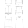TILLY & THE BUTTONS - LEAH TOP & DRESS