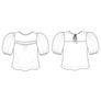 THE SAGEBRUSH PATTERN BY THE FRIDAY PATTERN CO - SIZE XS - 7X