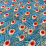 PIMA COTTON LAWN PEACOCK FEATHERS COTTON LAWN 100% COTTON 150cm WIDE