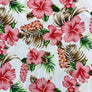 ALOHA HIBISCUS 100% COTTON 150cm WIDE