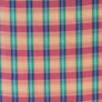 COTTON CHECK GREEN 99% COTTON, 1% LUREX 145cm WIDE