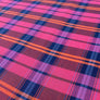 COTTON CHECK PINK 99% COTTON, 1% LUREX 145cm WIDE