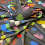 PORTIA JERSEY 4284 - FABRIC FROM JOHN KALDOR - MULTI ON NAVY