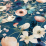 MIDNIGHT BLOOM VISCOSE CHALLIS 100% VISCOSE 150cm WIDE