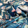 MIDNIGHT BLOOM VISCOSE CHALLIS 100% VISCOSE 150cm WIDE