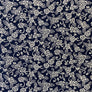 JAPANESE KASURI COTTON FLORAL SEVENBERRY NARA HOMESPUN INDIGOS 100% COTTON 110cm WIDE
