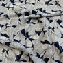 GINGKO LEAF THE DRESSMAKER FABRICS VISCOSE CHALLIS