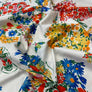 FLORAL FLOWER GARDEN FRENCH CHIC COTTON THE DRESSMAKER FABRICS SUMMER FABRIC DRESSMAKING