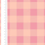 CRAFTY PIE BROGAN ALLARD VISCOSE CHALLIS LARGE GINGHAM PINK THE DRESSMAKER FABRICS SEWING BEE