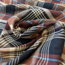 COTTON LINEN TARTAN CHECK