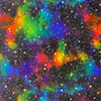SPECKLED GALAXY - DIGITAL PRINT VELVET, UPHOLSTERY GRADE