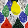 PEAR SEASON THE DRESSMAKER FABRICS DIGITAL PRINT 100% COTTON 150cm WIDE