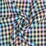 TARTAN CHECK PRETTY IN PASTEL 65% POLY 35% VISCOSE 145cm WIDE 220 GSM