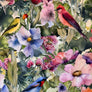 WATERCOLOUR MEADOW - AVALANA COTTON JERSEY BY STOF OF DENMARK