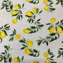 SOFT SLUB WOVEN LINEN VISCOSE
LEMONS BLUE
THE DRESSMAKER FABRICS