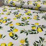 SOFT SLUB WOVEN LINEN VISCOSE
LEMONS BLUE
THE DRESSMAKER FABRICS
