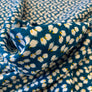 DITSY PETALS - VISCOSE - TEAL