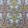 WILLIAM MORRIS DESIGN - PIMPERNEL - GOLD - PIMA COTTON LAWN