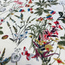 SPRING MEADOW COTTON SATEEN STRETCH THE DRESSMAKER FABRICS SUMMER ECO FRIENDLY