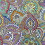 BOHEMIAN PAISLEY VISCOSE 100% VISCOSE 150cm WIDE