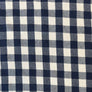 GINGHAM CHECK - NAVY - PREMIUM INDIAN HEAVY COTTON