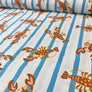 LOBSTER CRAB SEASIDE
100% FINE COTTON POPLIN
FABRIC GODMOTHER
THE DRESSMAKER FABRICS
SEWING BEE