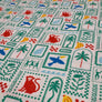 THE TROPICS - 100% COTTON DOUBLE GAUZE