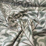 WILLIAM MORRIS WILLOW BOUGH DIGITAL PRINTED VELVET. IVORY & SAGE. THE DRESSMAKER FABRICS. UPHOLSTRY CURTAINS FURNISHINGS