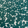 SILHOUETTE BLOOM - GREEN COTTON POPLIN 100% COTTON 150cm WIDE
