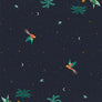 JUNGLE LUX - 100% COTTON - DASHWOOD STUDIO - DOUBLE BORDER