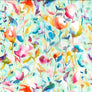 WATER COLOUR BLOOM VISCOSE CHALLIS 100% VISCOSE 150cm WIDE