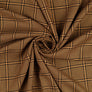 BLACK & TAN YARN DYED CHECK RAYON TWILL FROM DEBDEN FOR MODELO FABRICS