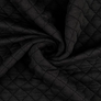 QUILTED JERSEY - BLACK