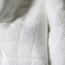 QUILTED DOUBLE GAUZE - ECRU - 100% COTTON