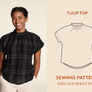 TULIP BLOUSE PATTERN BY WARDROBE BY ME
