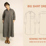 BIG SKIRT DRESS PATTERN BY WARDROBE BY ME