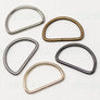 METAL STRAP D RING - 38mm
