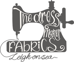 The Dressmakers Fabric Sewing Machine logo