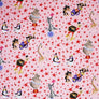 MADAGASCAR CIRCUS - PINK  LICENSED FABRIC  COTTON JERSEY