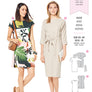 BURDA SEWING PATTERN 6322 - MISSES DRESS
