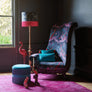 EMMA SHIPLEY - LYNX VELVET FABRIC - NAVY