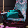 EMMA SHIPLEY - LYNX VELVET FABRIC - NAVY