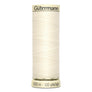 GUTERMANN SEW ALL THREAD 100m - SHADE 000 TO 209 (BLACK & WHITE)