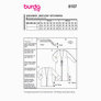 BURDA SEWING PATTERN 6107 - WOMENS JACKET