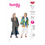 BURDA SEWING PATTERN 6107 - WOMENS JACKET